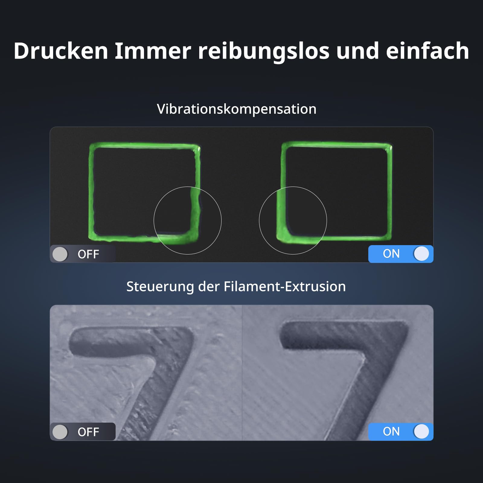 Anycubic Kobra 3 3D-Drucker, LeviQ 3.0 Auto-Nivellierung, Bis zu 600 mm/s, EMehrfarbendruck über ACE Pro, Intelligentes Drucken, Größe 250 x 250 x 260 mm