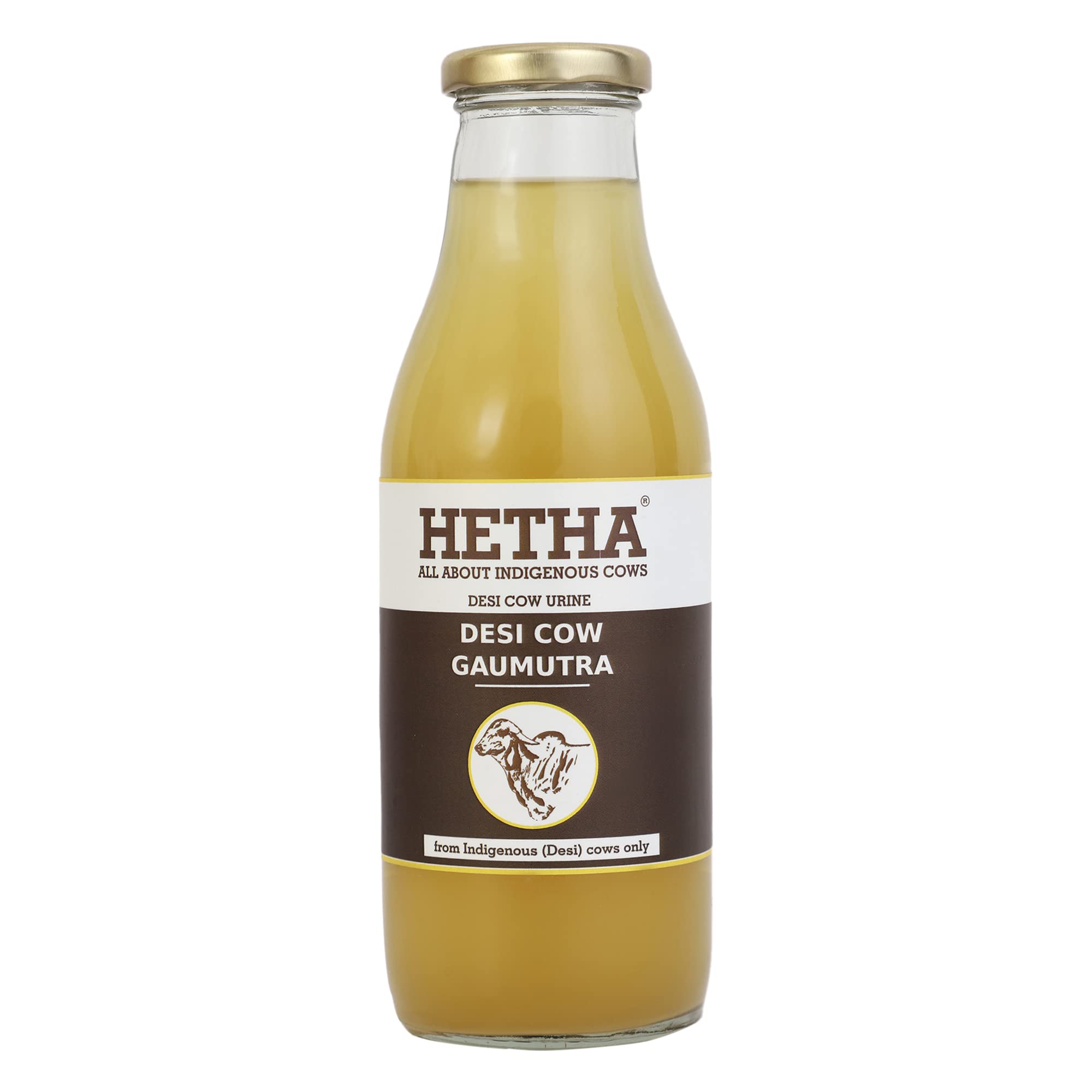 Hetha Gir Cow Gaumutra Or Gir Cow Urine - 450Ml - Liquid