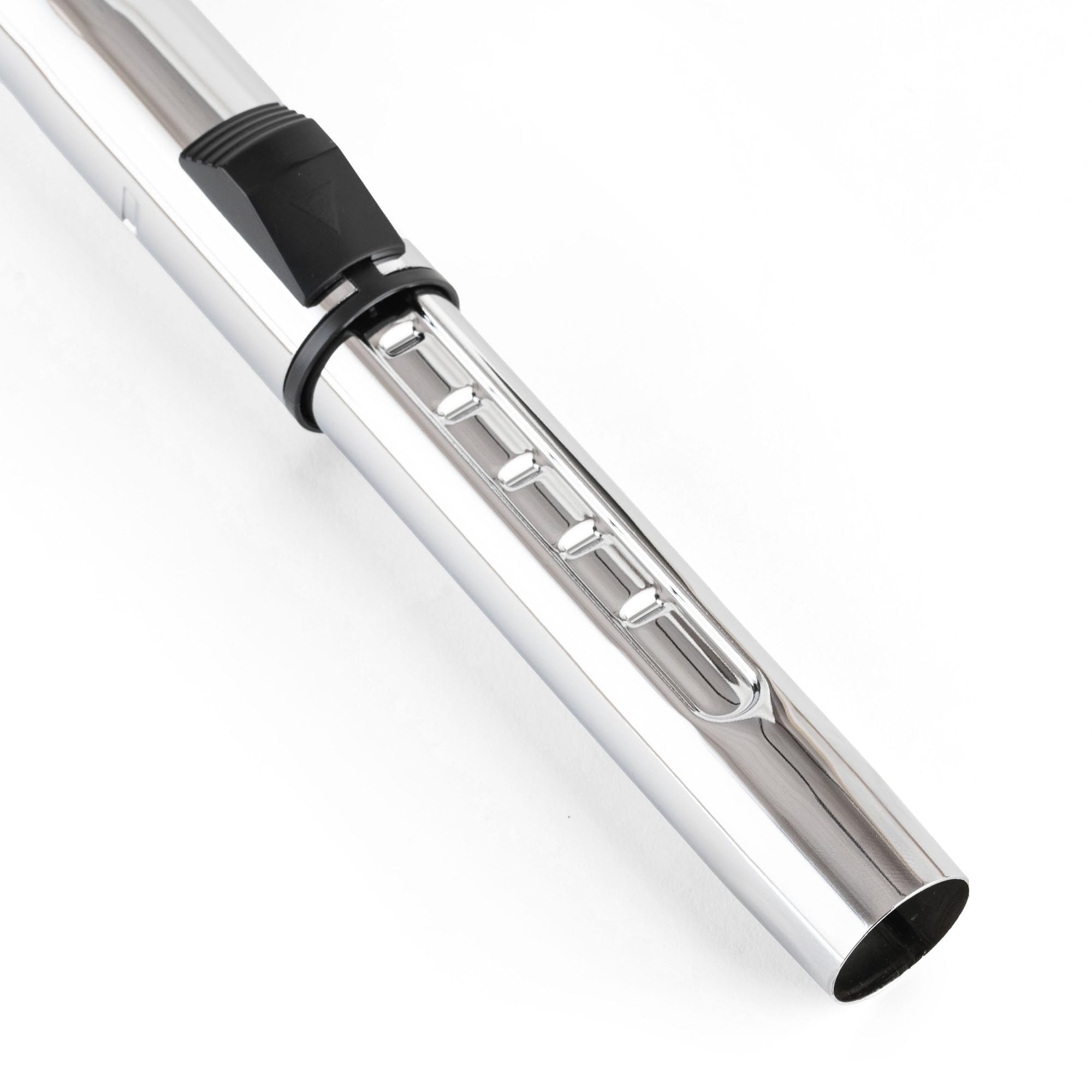 Prolunga telescopica aspirapolvere Ø32 mm, tubo allungabile in metallo cromato 59,5–99 cm, attacco Universale per aspirapolvere e aspirazione centralizzata Tubò AP316