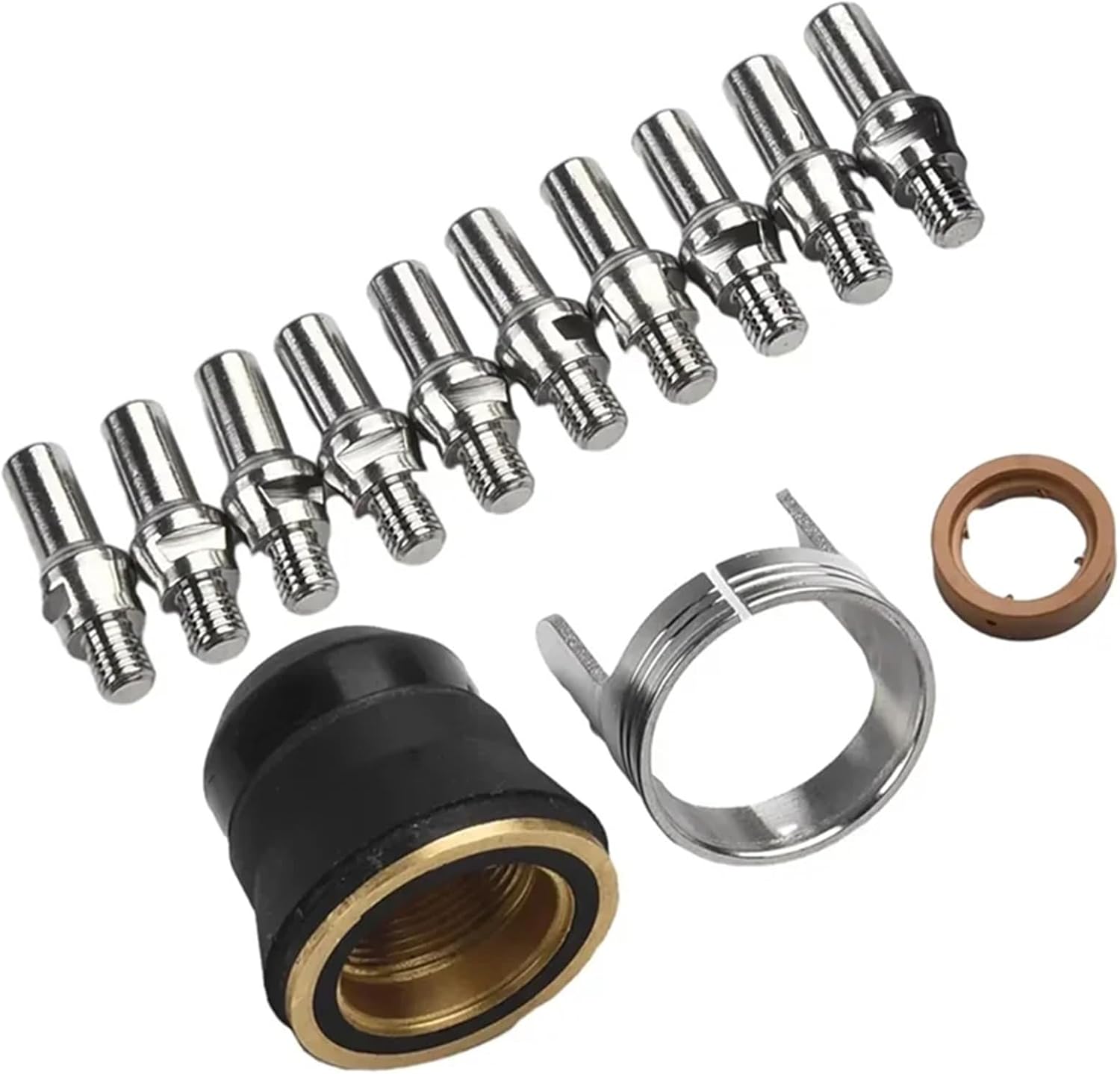 Exquisite-23Pcs PT-60 IPT-40 PT40 Plasma Cutting Torch Tip 1.0Mm 51313 Electrode 52582 Flashlight