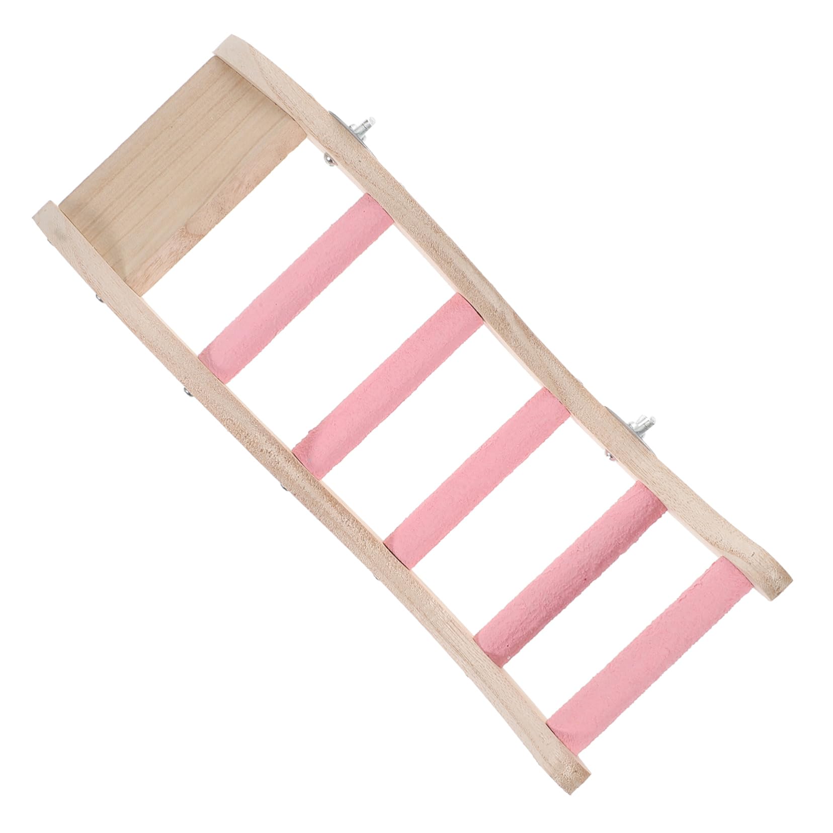 Échelle pour Cage à Oiseaux en Plastique Rose, Jouet d Escalade Sûr à Mâcher pour Perruches et Souris, pour Agrandir L Espace d Activité la Maison