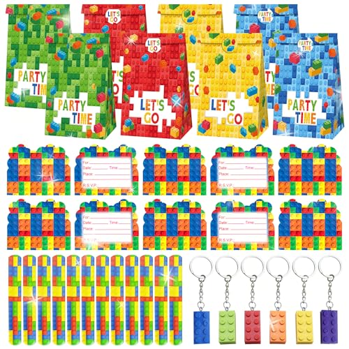 BACH AND BOOZY festa blocos detalhes festa lápis mágico mini caderno blocos porta-chaves blocos construção temática arco-íris presentes festa