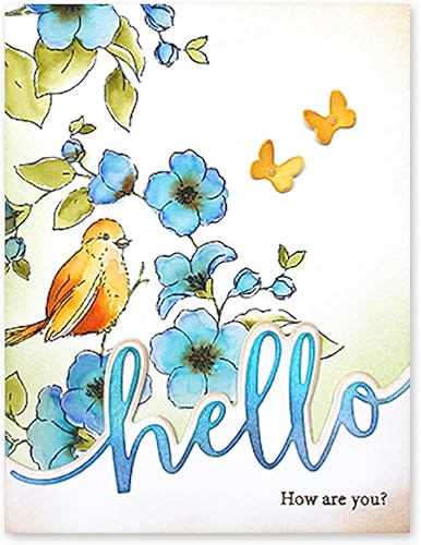 Miniatura 2 de Penny Black 51-772 Juego de troqueles de acero Hello Edger