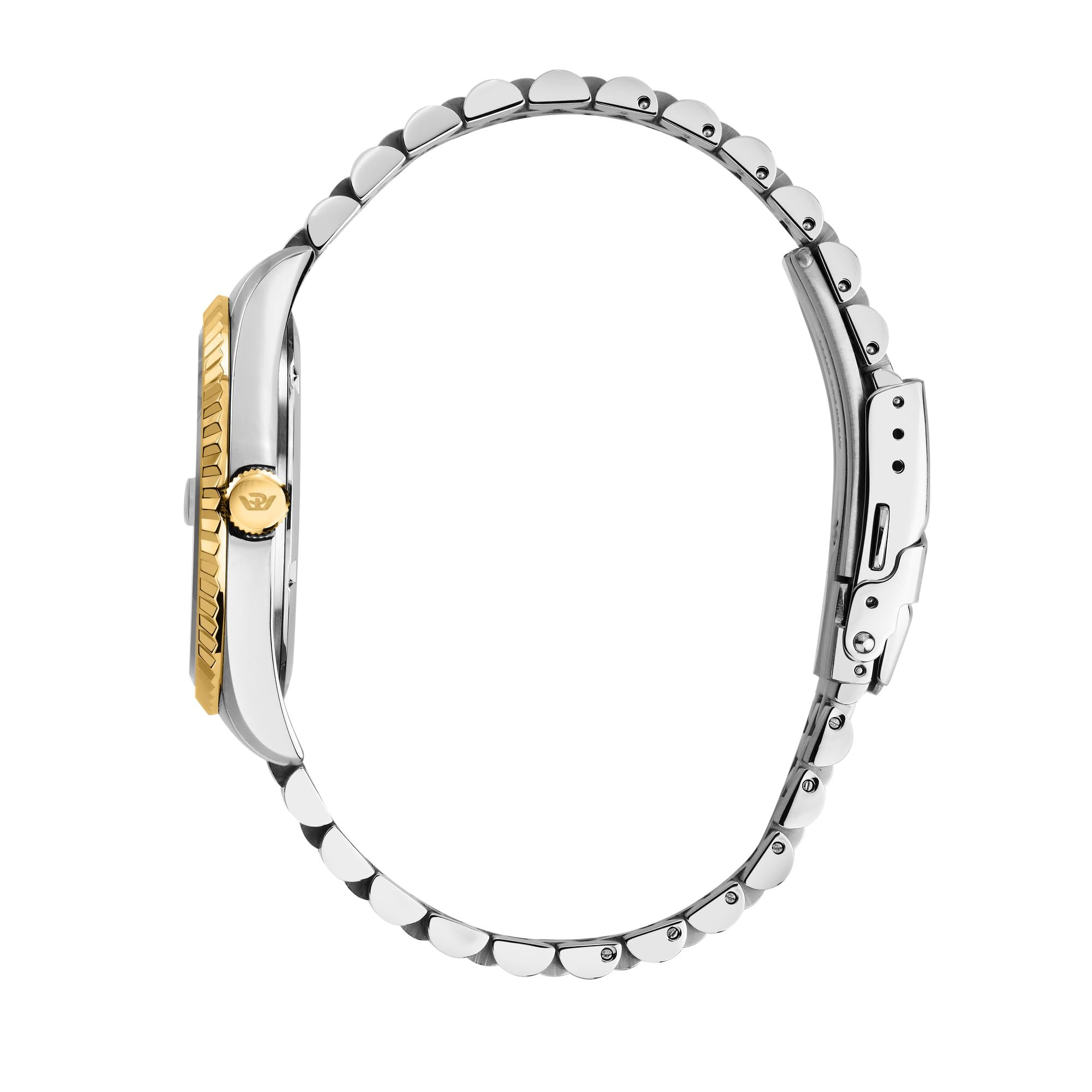 Philip Watch Orologio da Uomo, analogico, Quarzo, Ora e Data, Bracciale in Acciaio, Collezione Caraibe - R8253597111