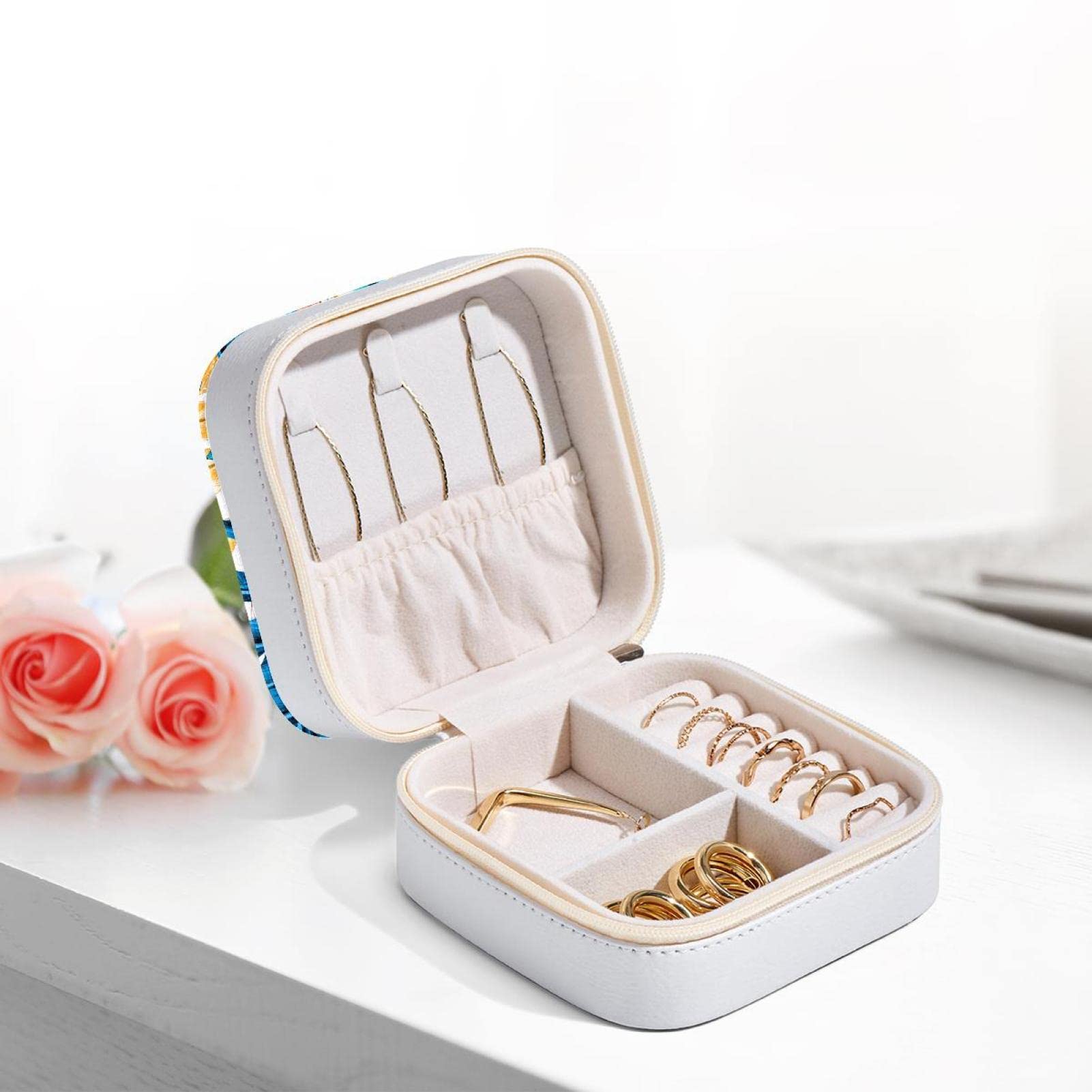 Boîte À Bijoux De Voyage, Boîte À Bijoux Avec Boucle, Coffre À Bijoux