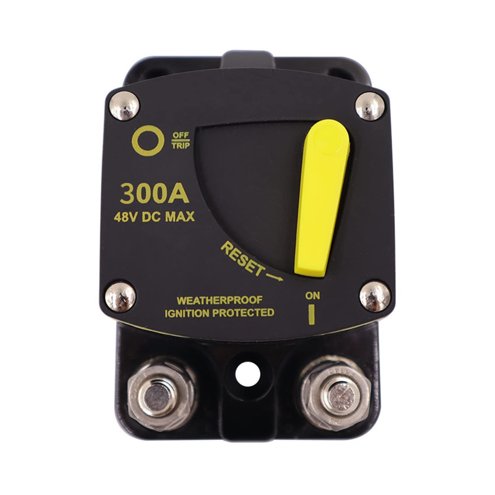 Fusible auto 12V-48VDC avec bouton de réinitialisation pour une sécurité électrique totale