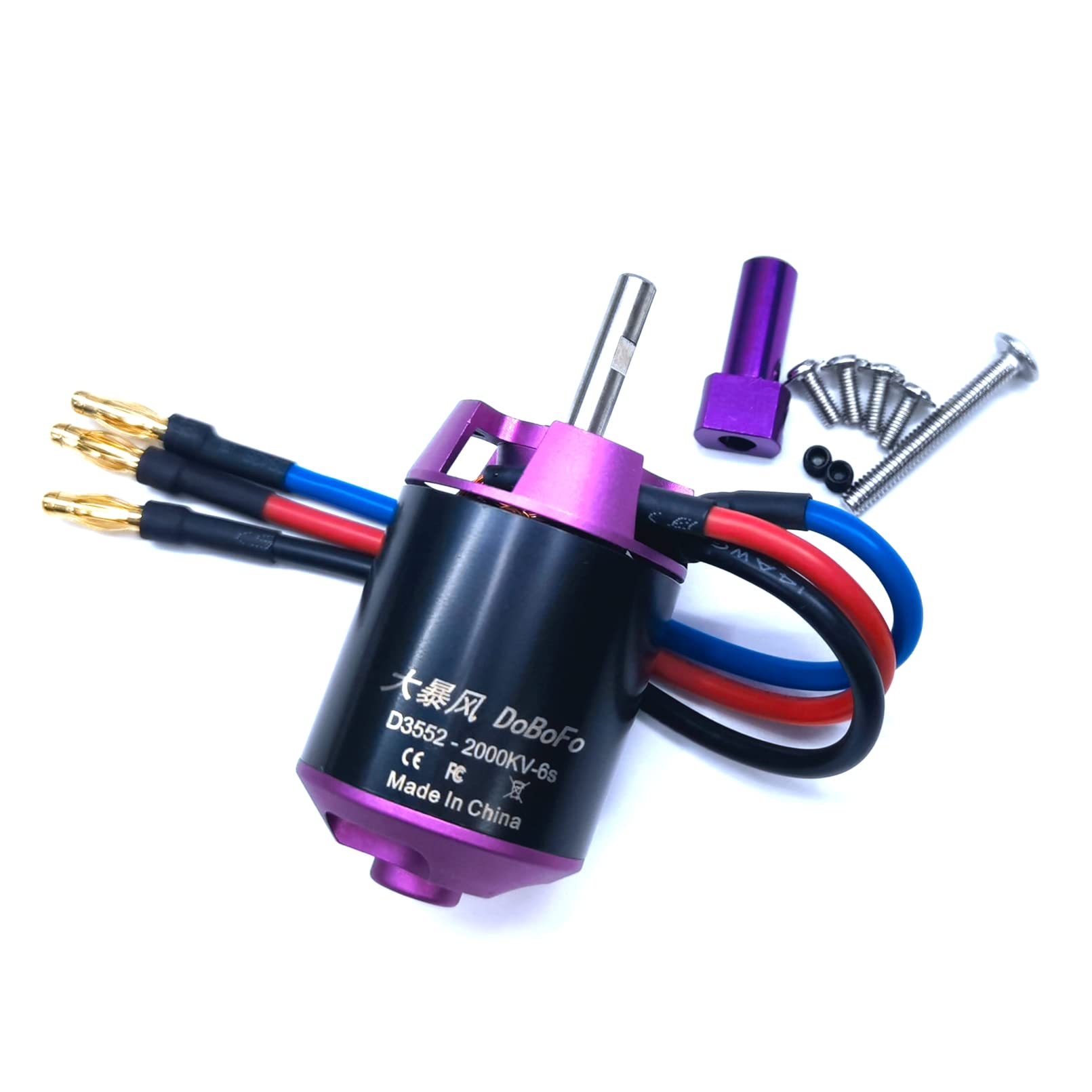 Silnik bezszczotkowy 6S 2000 KV 25,2 V do EDF 80 mm 12 łopatek elektryczny wentylator kanałowy, silnik o dużej prędkości 50400 obr./min, Hobby Jet Engine RC Części do silnika samochodowego,