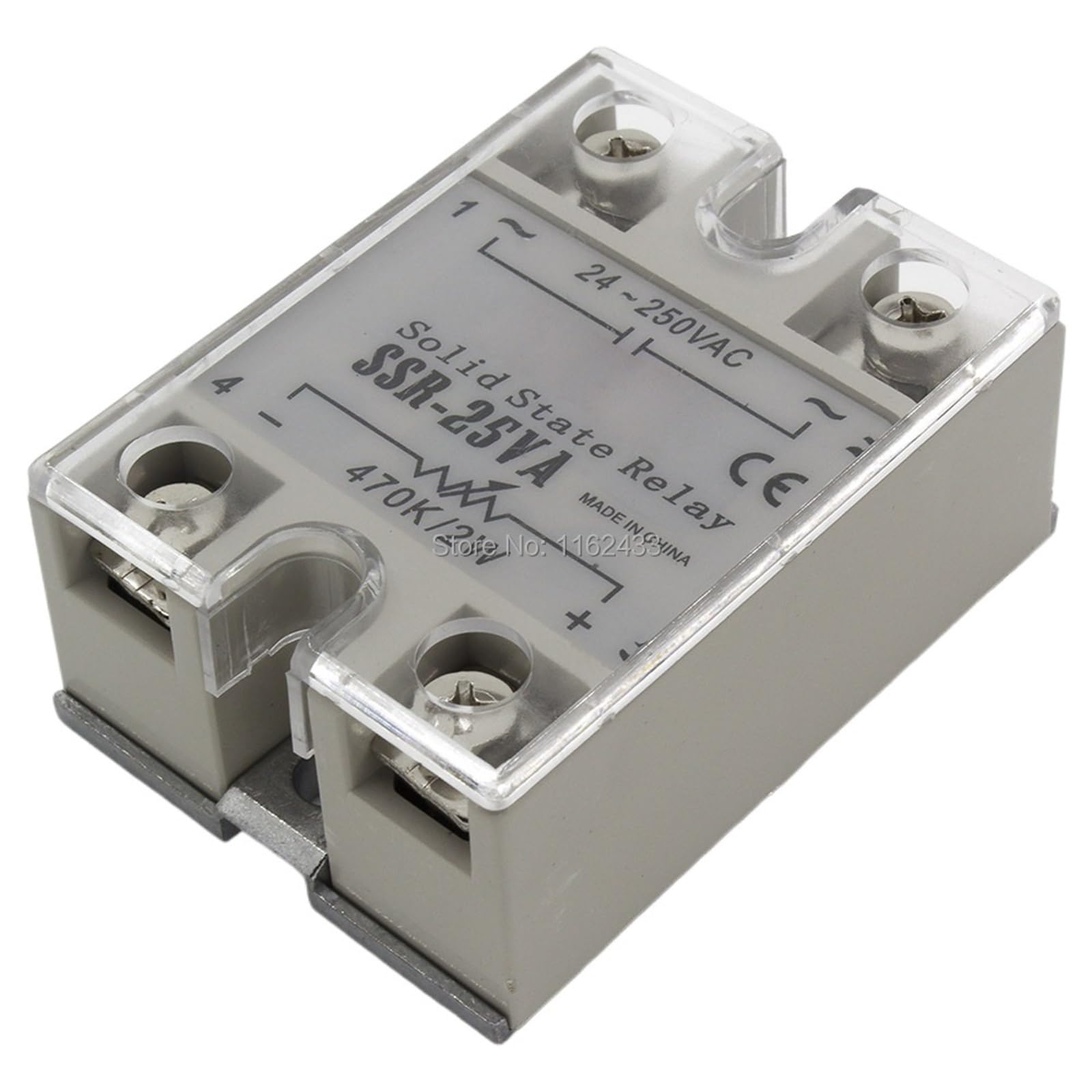SSR-25VA-220V resistenza monofase a AC 25A AC 220V regolatore di tensione a stato solido speciale for 220VAC 25VA-220V SSR