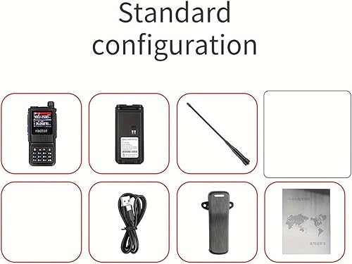 Miniatura 7 de Radtel RT-470L Triband Jamón Radio 144/222/430Mhz Todas las Bandas Radio de dos vías de mano 256CH Banda de aire de largo alcance Walkie Talkie