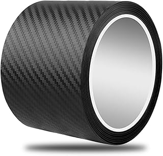 車用ドアフィルム プロテクターフィルム (7cm*5m) サイドステップ プロテクターフィルム 傷防止 ひっかき傷 傷隠し バンパー保護 防衝撃 ドアエッジプロテクター (ブラック)