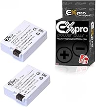 Ex-Pro 2 PACK Canon LP-E8 LP E8 LPE8 Battery Pack Lithium Li-on Digital for Canon EOS 550D 600D 650D 700D EOS Rebel T2i T3i T4i T5i Kiss X4 Ex-Pro 2 PACK Canon LP-E8 LP E8 LPE8 Battery Pack Lithium Li-on Digital for Canon EOS 550D 600D 650D 700D EOS Rebel T2i T3i T4i T5i Kiss X4