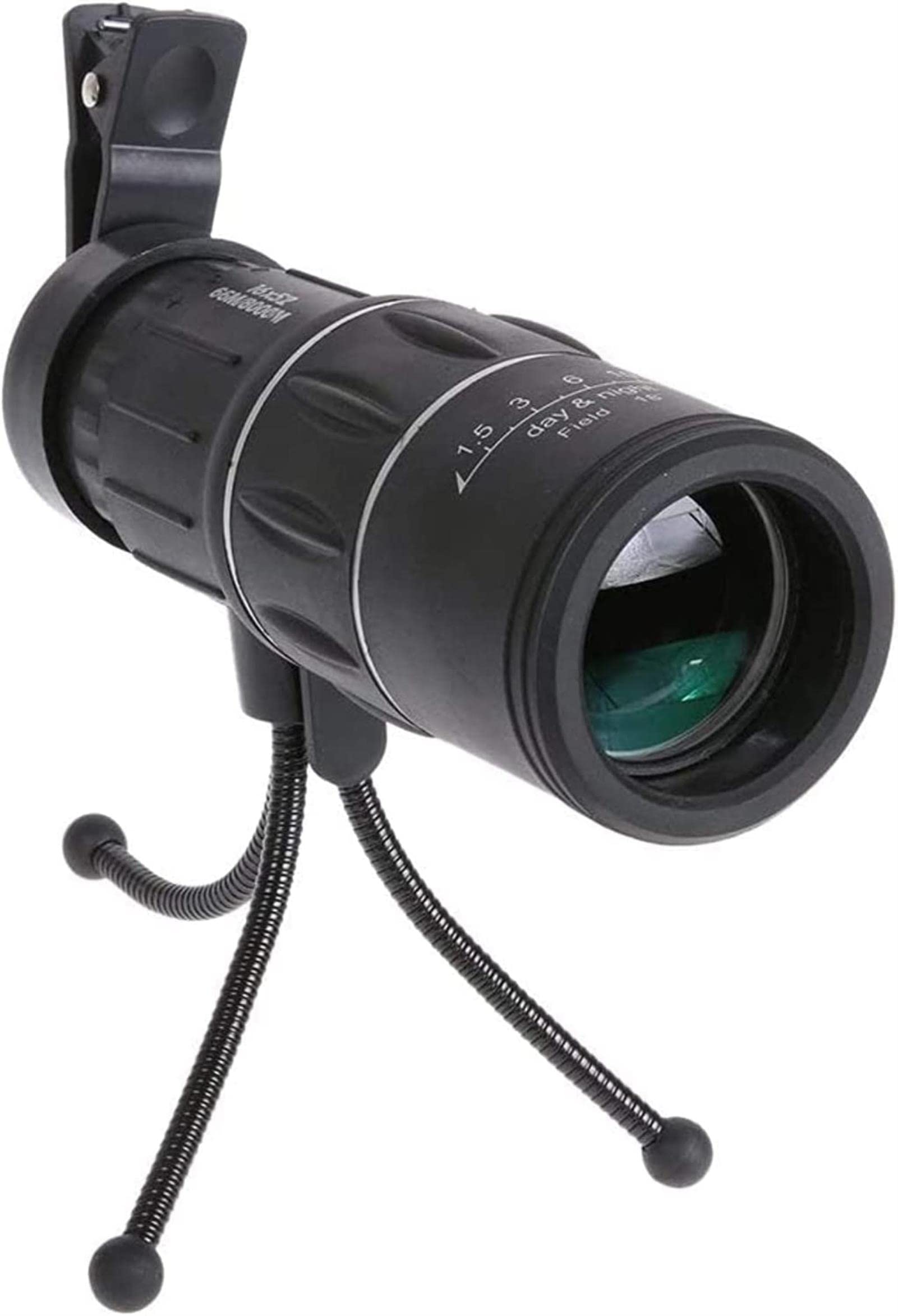 REVAHI Telescopio monocular 16x52/telescopio monocular con Doble Foco para Deportes al Aire Libre