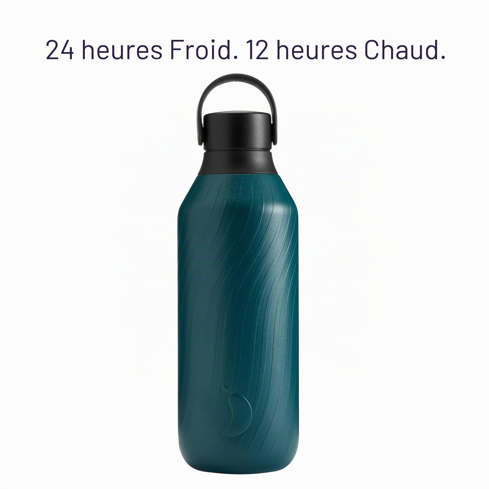 Chilly’s Gourde Emma Bridgewater - Bouteille Isotherme en INOX, Réutilisable pour Boissons Chaudes & Froides - Étanche, sans Condensation