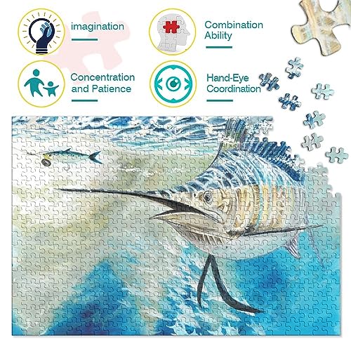 Puzzle difficile 1000 pièces pour stimuler la patience et l'esprit - 3