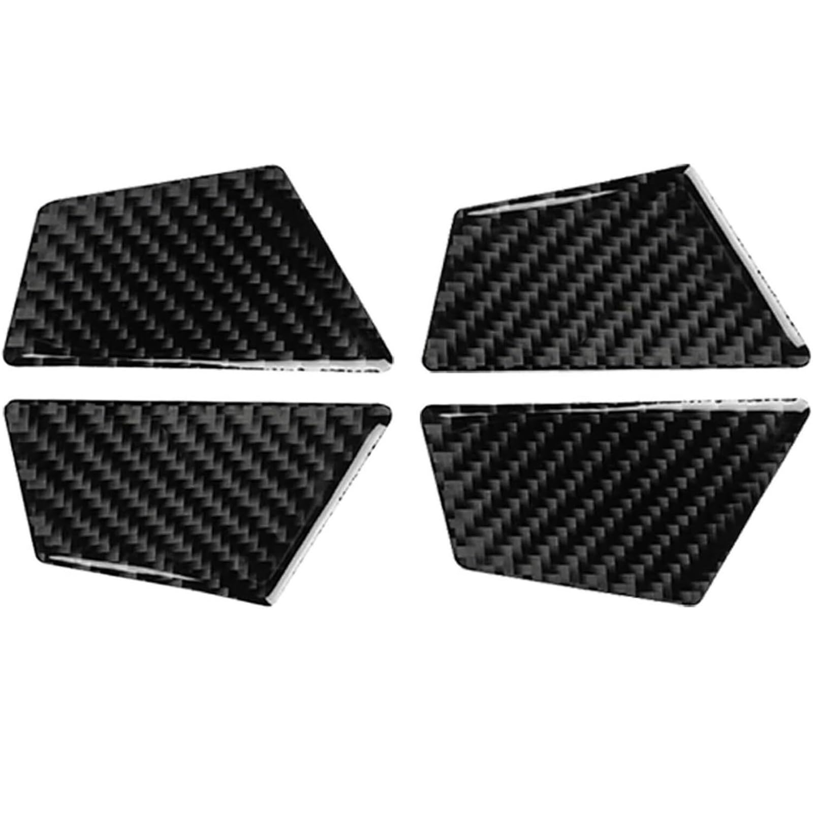 Zynther One Color Inside Door Latch Handle Auto Interior Door Bowl Handle Stickers Trim Covers Car Interior Decoration Accessories A6 C7 2012-2018