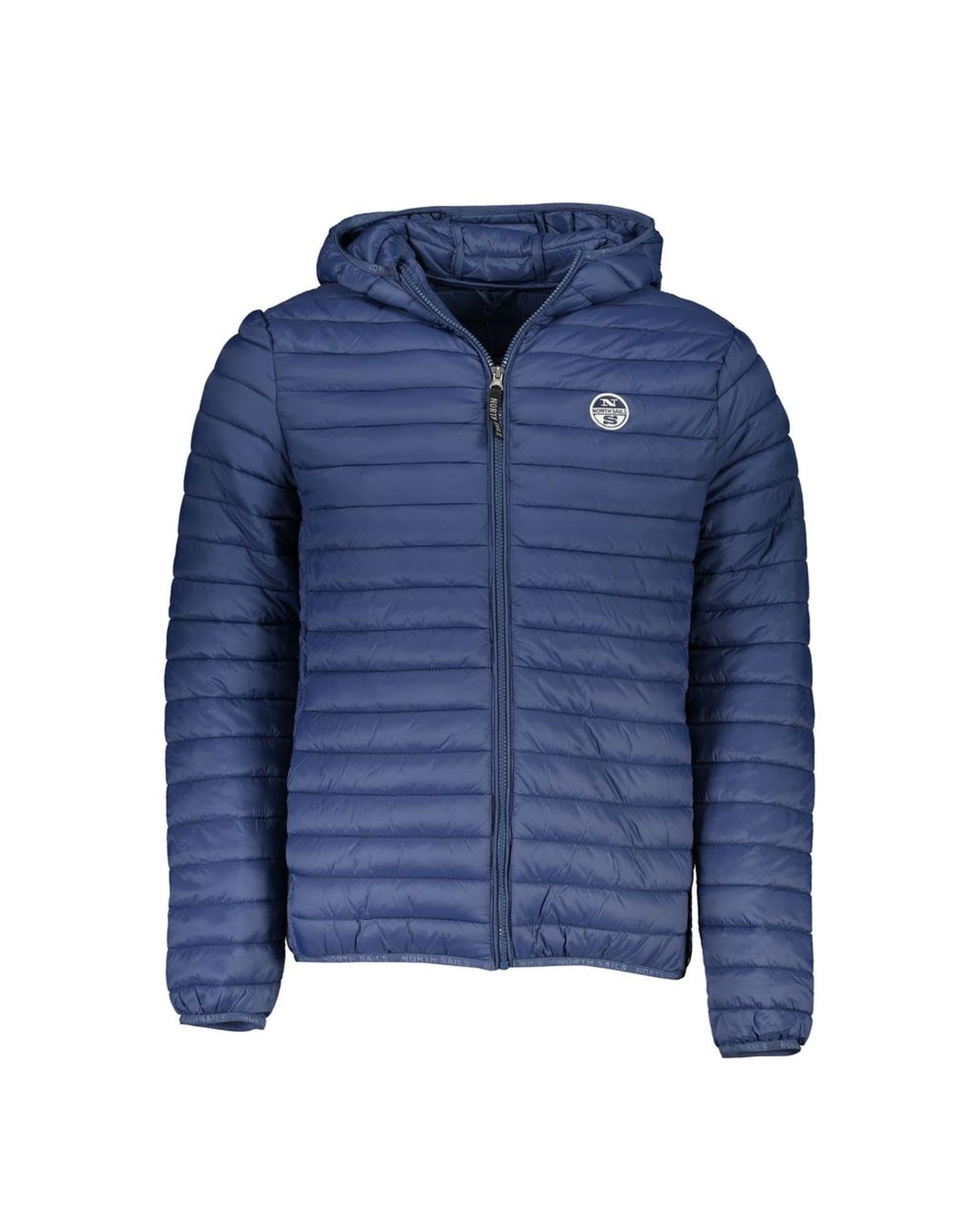 Giacca North Sails Uomo In Poliammide Blu - Con Cappuccio, Tasche E Logo - Foto 13