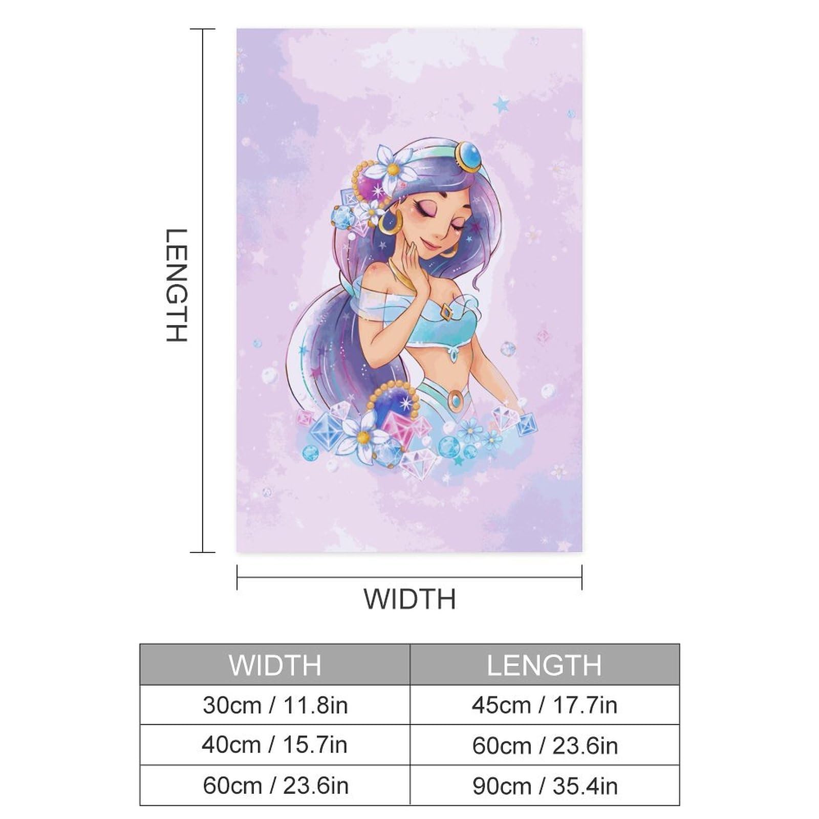 Amazon.co.jp: アラジン ジャスミン ポスター 絵画 インテリア 壁紙用