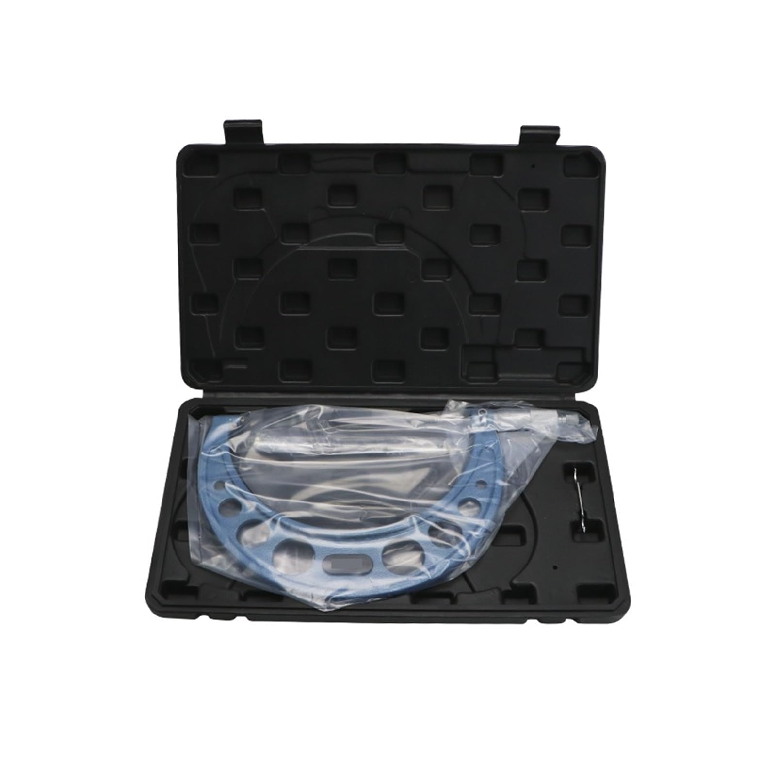 Micrómetro exterior azul de 0,01 mm, 150-175 mm, calibradores mecánicos de 0,01 mm, herramienta de medición métrica Lecturas fáciles