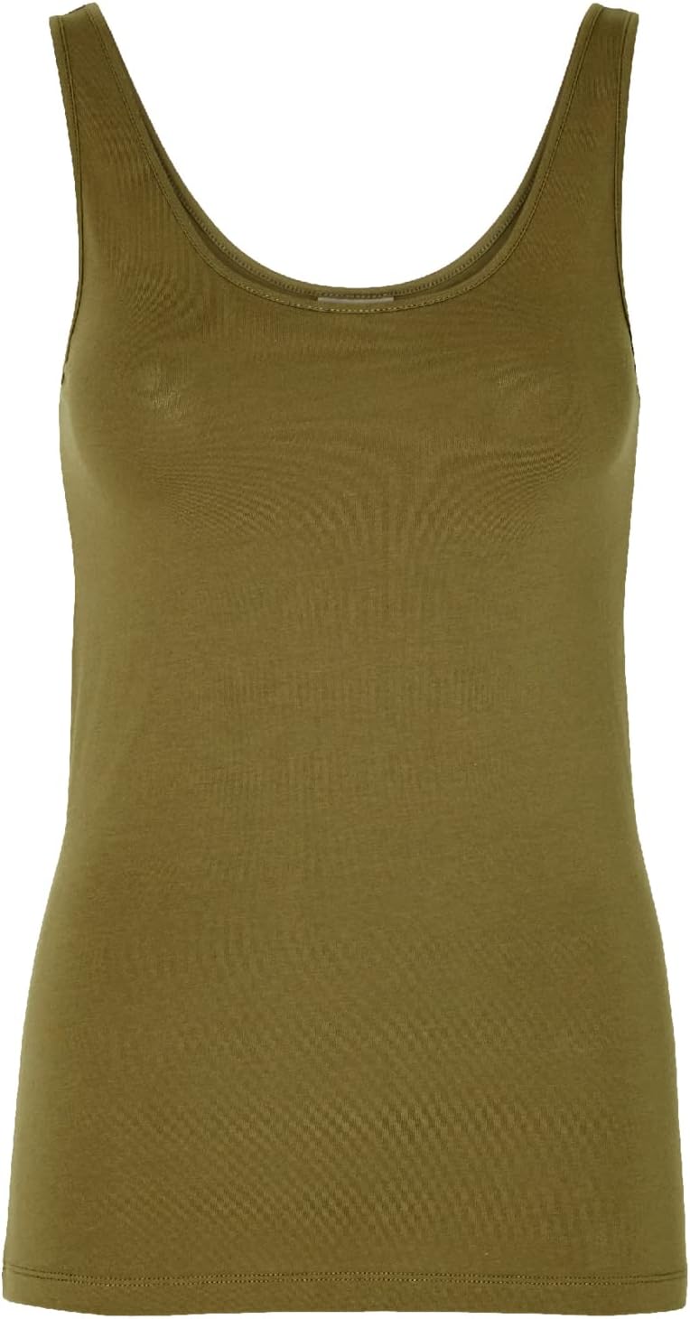 VERO MODA Vmmaxi My Soft Uu Tank Noos Top voor dames, wit (bright white), XS