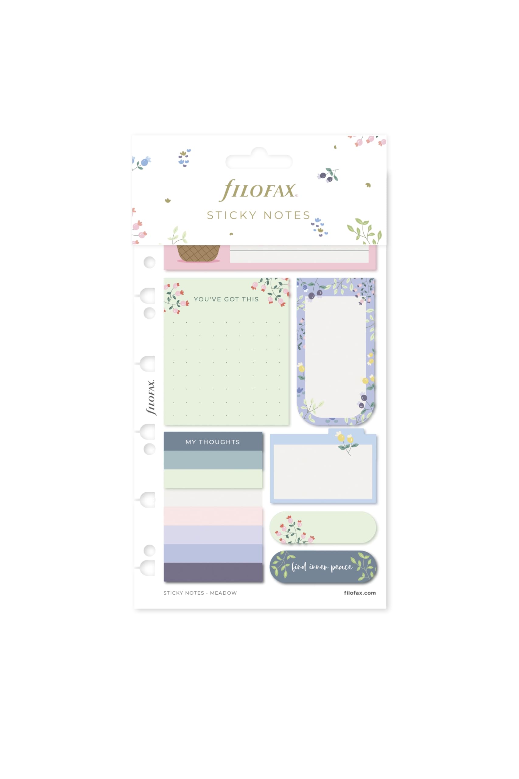 Filofax Sticky Notes - Meadow