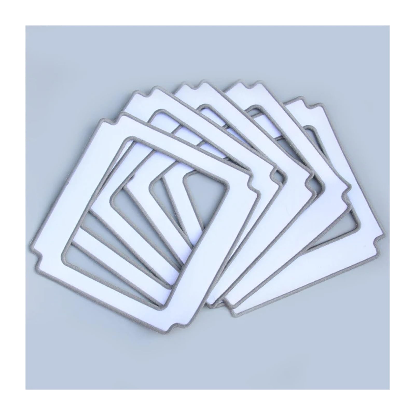 10 Pezzi/lotto Panno In Microfibra For Mop, Compatibile For ECOVACS, Winbot W830 Tamponi For Pulizia In Microfibra Di Ricambio For Mop Pad For Finestre, Panno For Robot