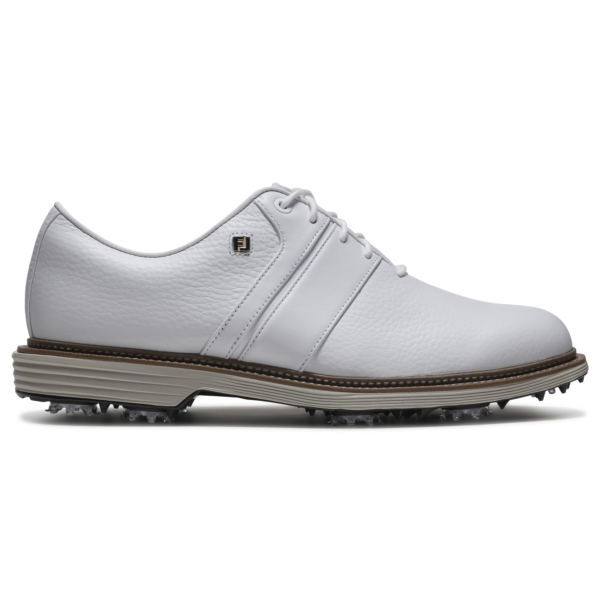 Footjoy Premiere Series Packard Chaussures de Golf pour Homme, Blanc/Blanc, 45 EU M