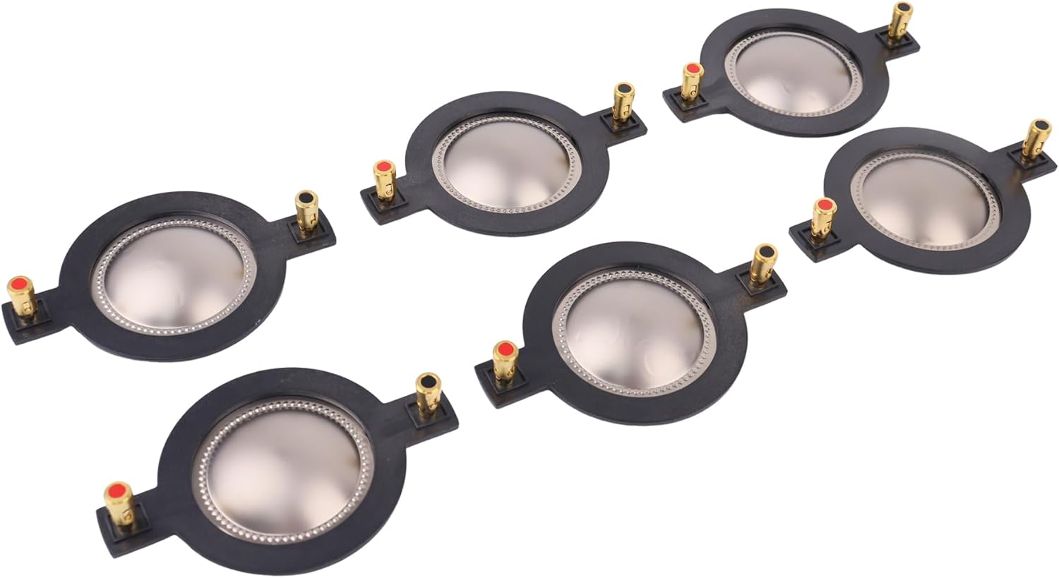 6Pcs Diaphragm Replace for TPT-DH2000 TPT-RPDH2000, Compatible with Timpano Tempesta Horn Driver, Voice Coil Tweeter Diaphragm