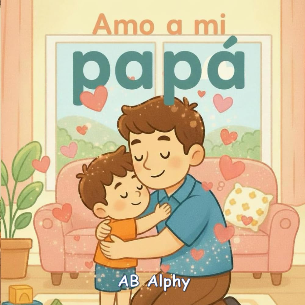 Amo a mi papá: Un dulce libro ilustrado sobre el amor, la seguridad y la familia