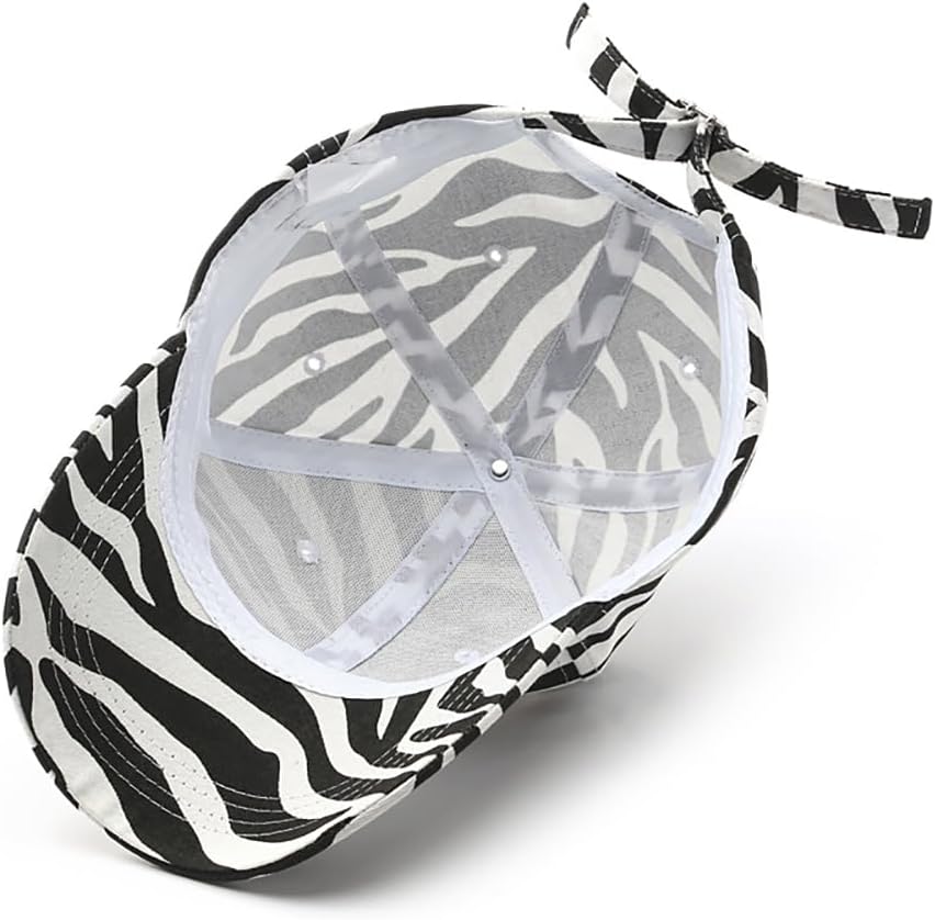 Striped Cap Unisex Baseball Cap Casual Sun Hat - Image 6