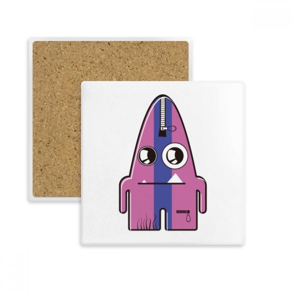 Tasse porte absorbent pierre alien pourpre contre les traces d'eau et taches