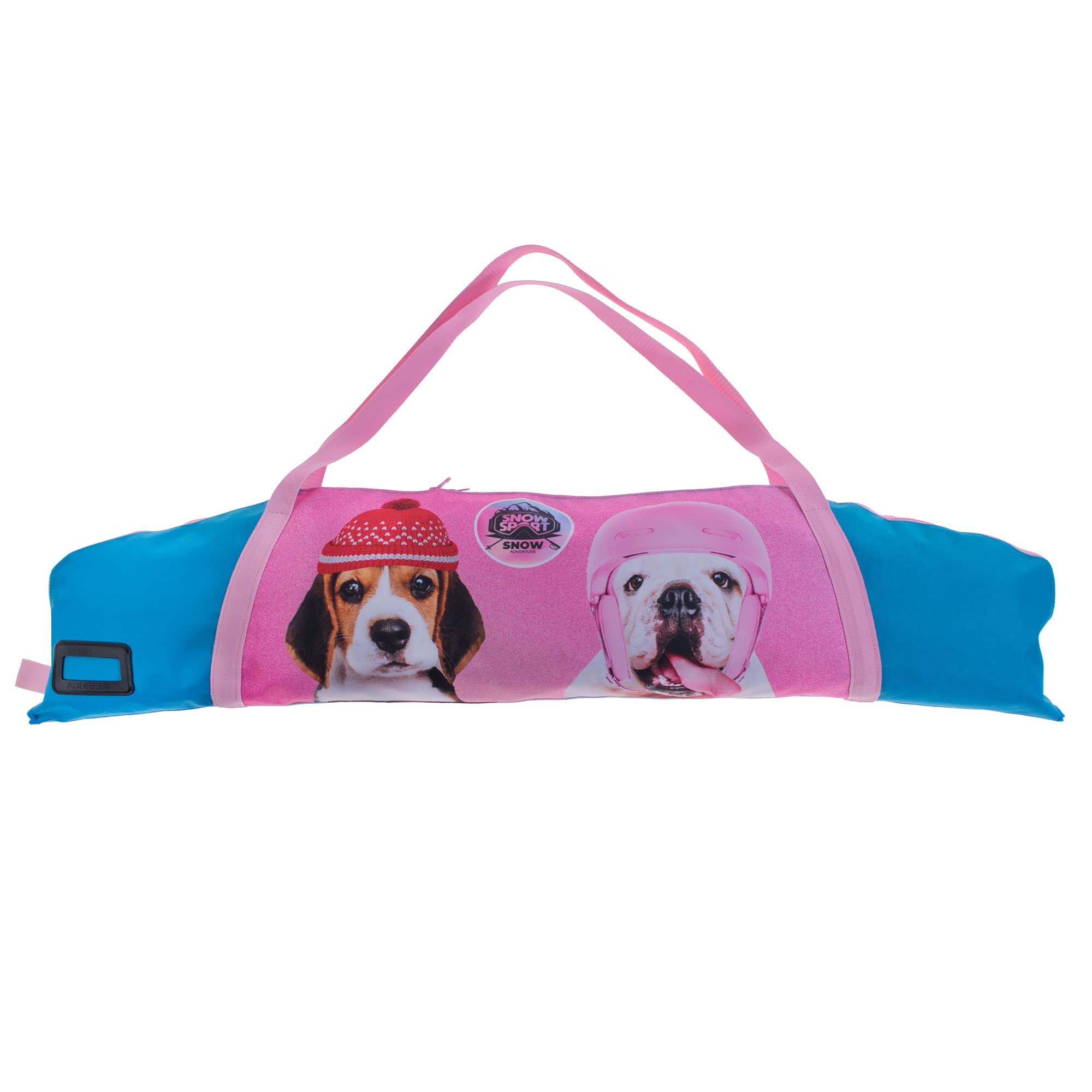 Ensemble enfant : sac de ski + sac à chaussures de ski pour paire de skis jusqu'à+ bâtons + chaussures + casque | sac de ski + sac pour chaussures de ski | sac de ski | cases de ski avec sangle de
