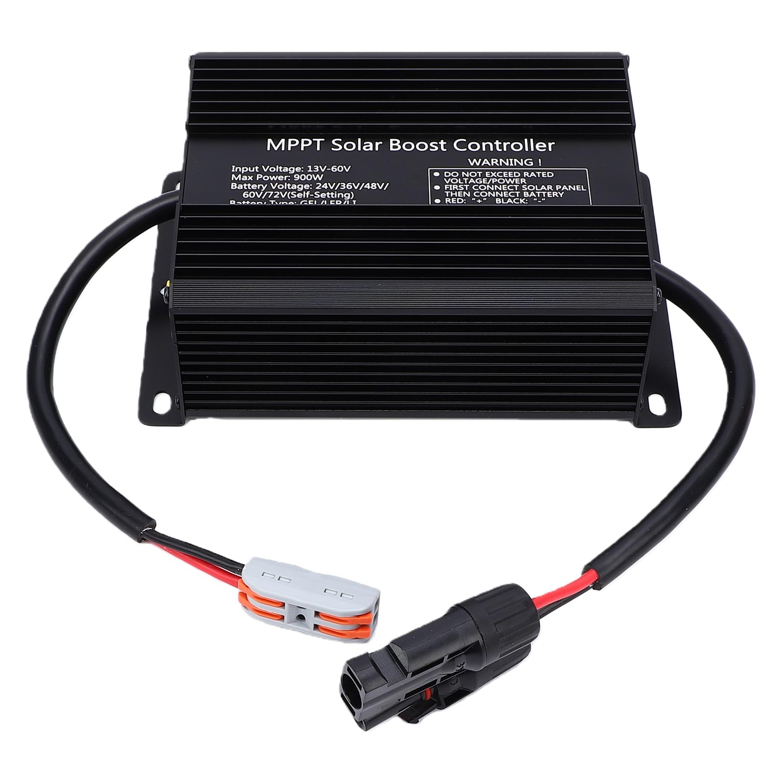 Cargador Solar MPPT Inteligente Controlador de Carga Solar de Alta Eficiencia para Vehículos Recreativos Solares y Sistemas Almacenamiento Doméstico (900w)