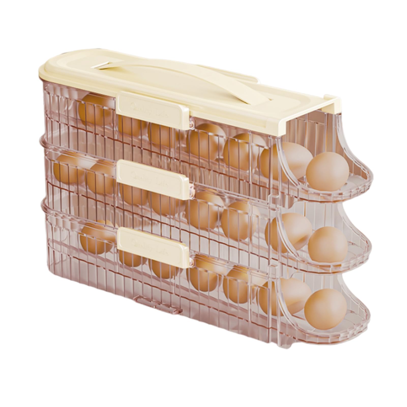 Porte Œufs À 4 Niveaux, Porte Œufs À Roulement Automatique, Rangement