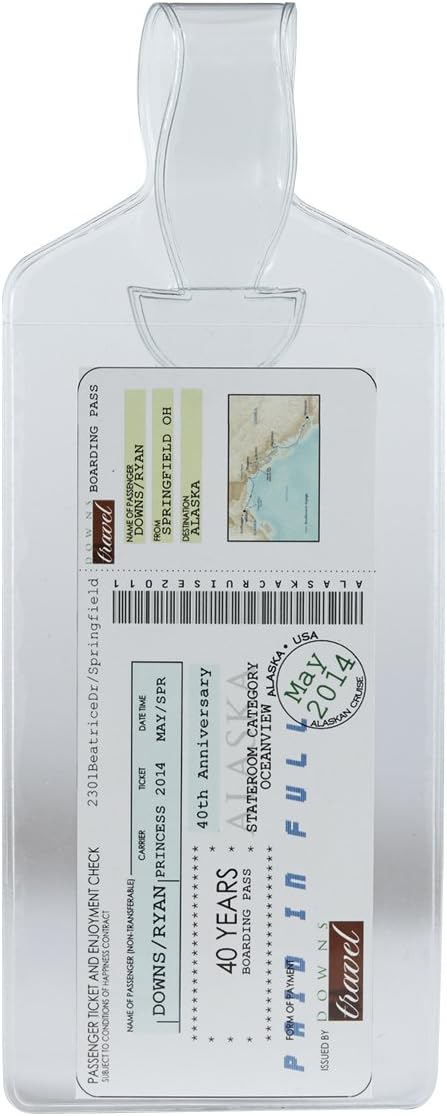 Cruisetags, Cruise Ship Luggage Tags (10-Pack)