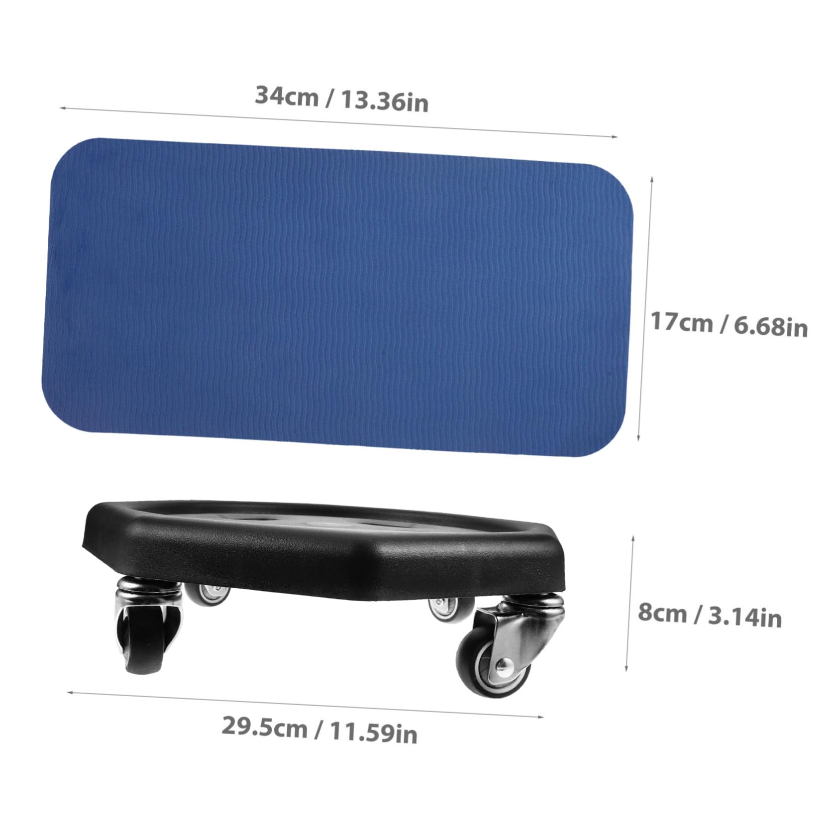 Didiseaon Disco Deslizante para Ejercicio con Cojín para Rodillas Entrenamiento Abdominal Casa Herramienta Fitness Segura y Cómoda Color Aleatorio Color Aleatorio