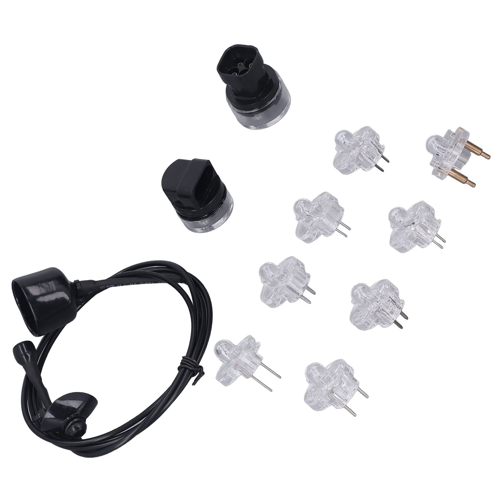 Noid Light Set 11 Pezzi Tester per Iniettori Carburante Strumento Diagnostico Professionale per Auto, Materiale ABS e Gomma, Adatto per //Geo/MU Adatto per LTITEC-2