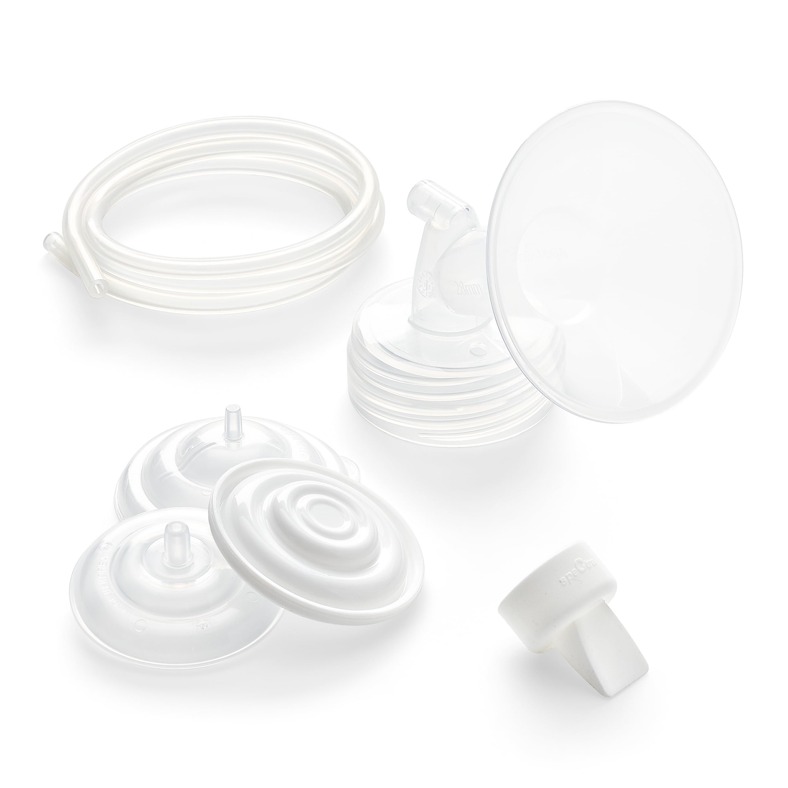 Spectra - Wide Breast Shield Set for Breast Milk Pumps - Large 28mm