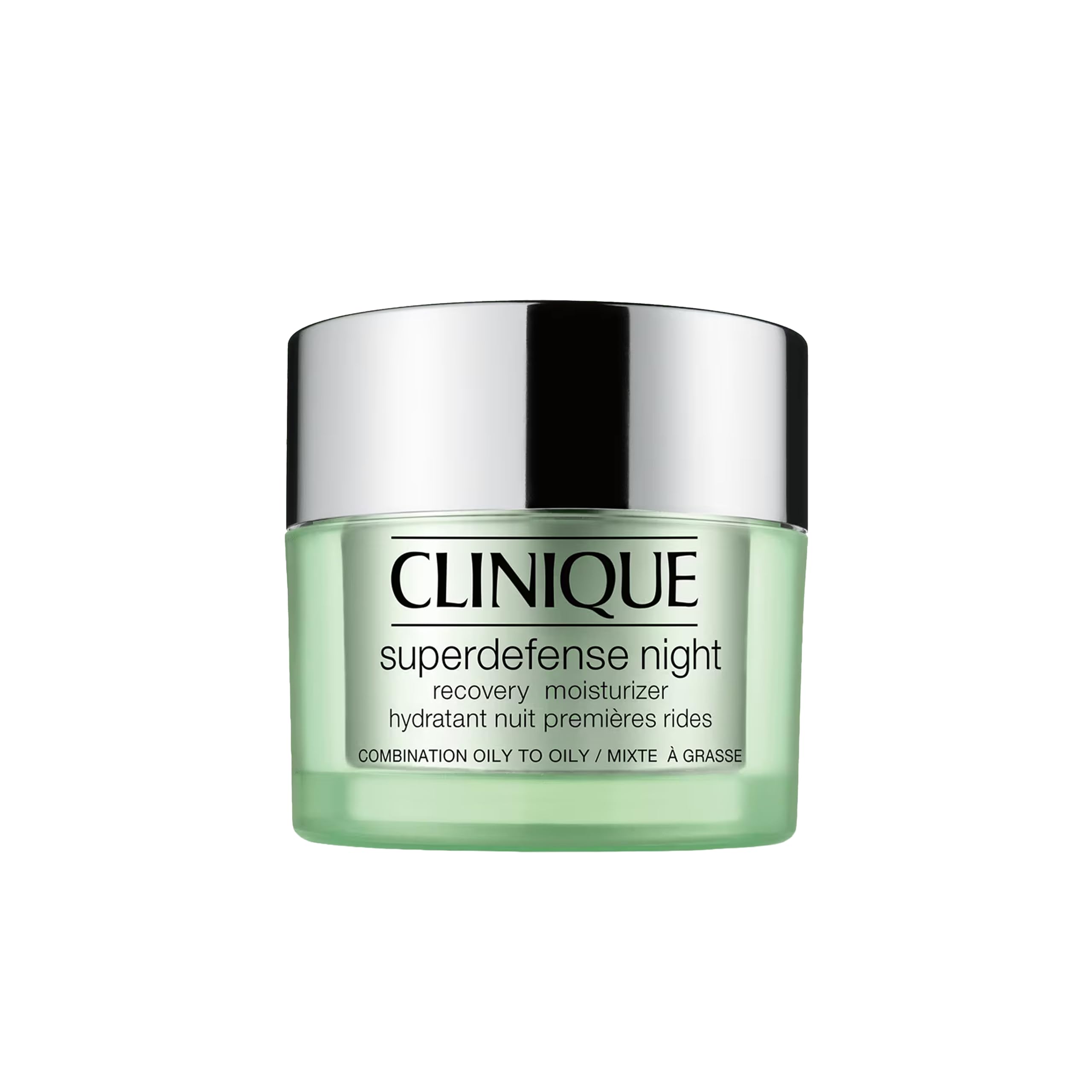 Clinique Superdefense Night Recovery Moisturizer | Idratante anti-età notte | Per pelli secche e miste
