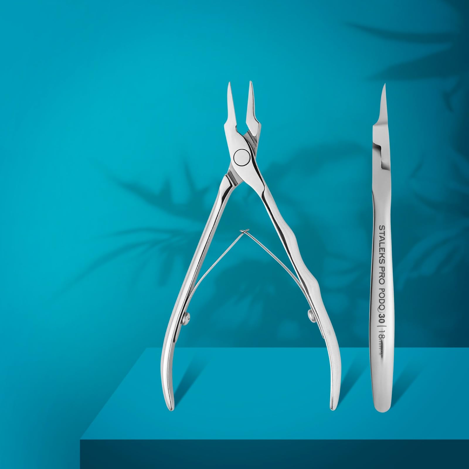 ALICATE PARA UÑA ENCARNADA PEDICURA NIPPERS FOR INGROWN NAILS PODO 30 18 MM NP-30-18