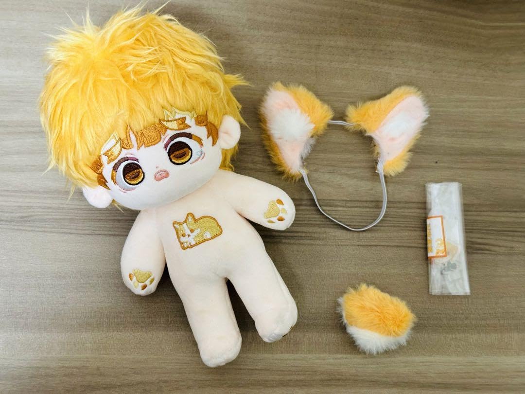 Amazon.co.jp: 20cm ぬいぐるみ 我妻善逸 本体+尻尾+耳