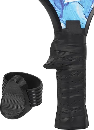 JISHAHS Inserto de agarre para mango de paleta de pickleball, reposapiés ergonómico para un mejor control y agarre consistente, se adapta a la