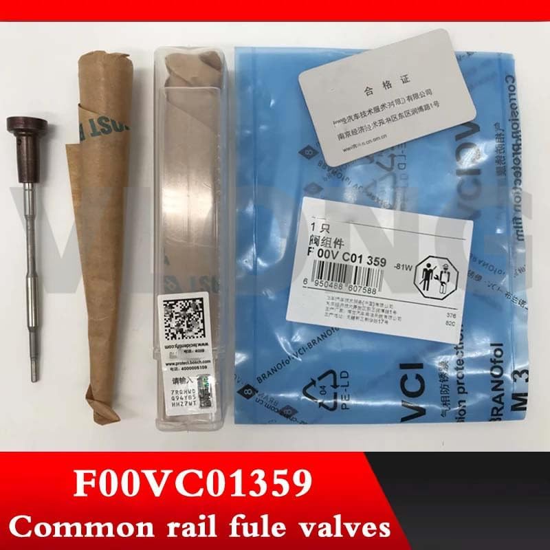 4PCS F00VC01359 F 00V C01 359 FOOVC01359 for Common Rail Control Valve 0445110539 Fuel Injector Valve