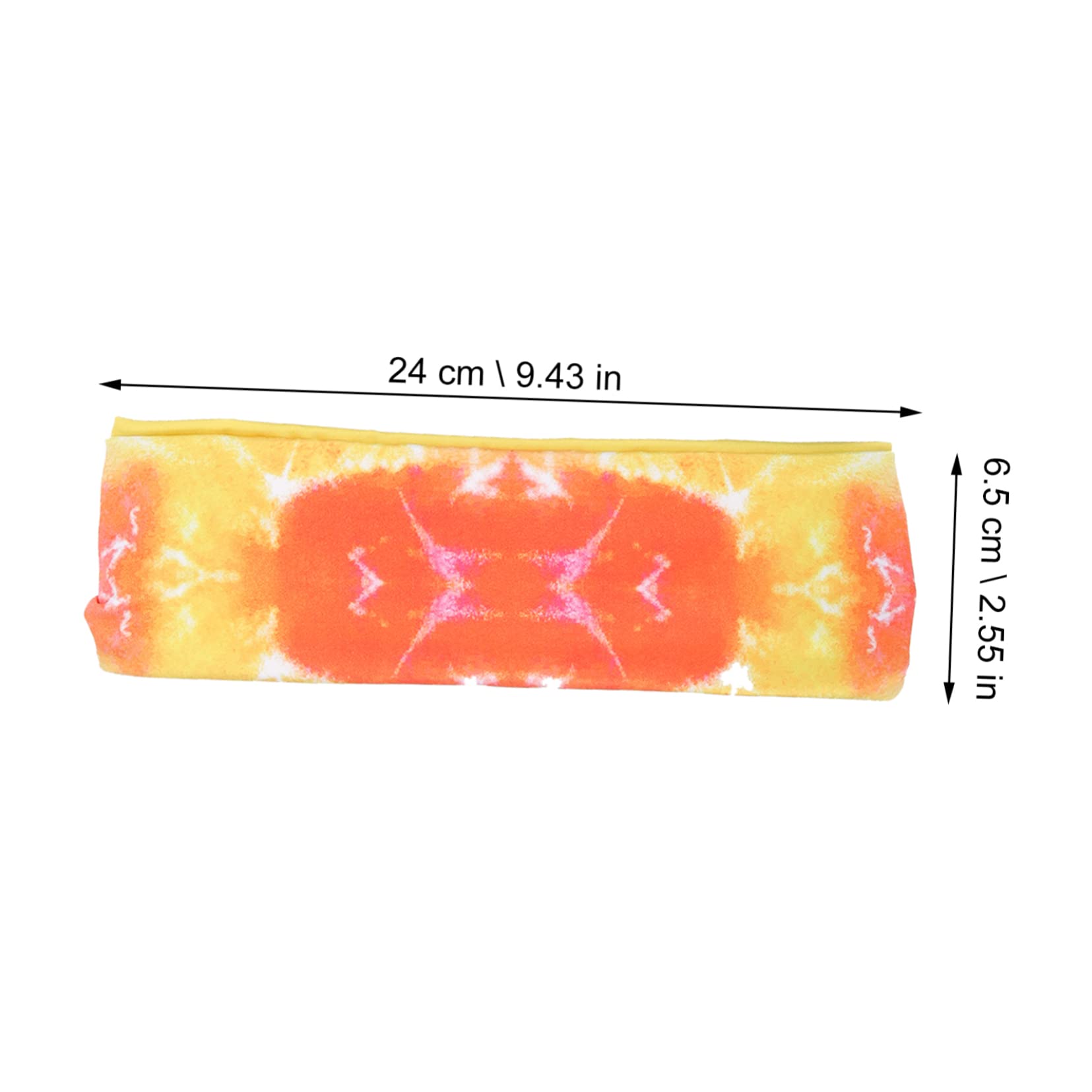 GALPADA Lot De 4 Bandeaux Élastiques Anti-Transpiration pour Femmes pour Le Yoga Le Sport La Course À Pied Lentraînement - 4 Bandeaux