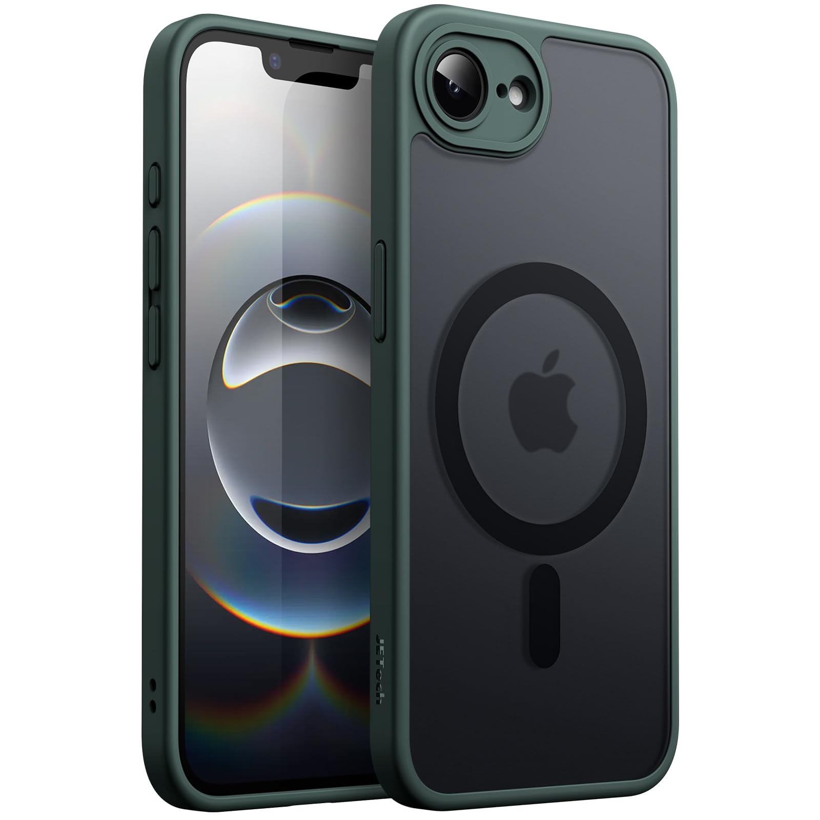 Cover IPhone 11 The North Face Custodia Magnetica Per IPhone 13/14/15/16 Pro Max - Con Protezione Schermo, Ibrida, Trasparente, Compatibile MagSafe Custodia Sottile Antishock MagSafe Anshop