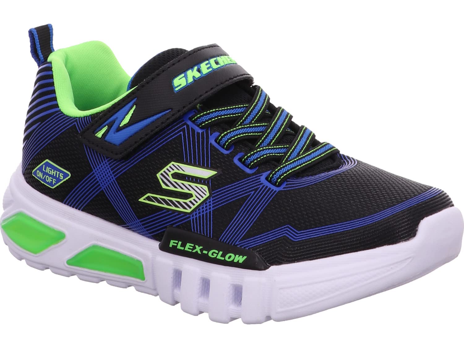 Skechers Flex-Glow Dezlom, Baskets Garçon,