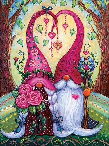 Rompecabezas Ceaco 'Always & Forever' de 300 piezas para adultos, arte de Marjorie Sarnat, hecho en EE.UU., tamaño final 24 x 18 pulgadas, incluye póster, apto para regalo y enmarcar miniatura 2