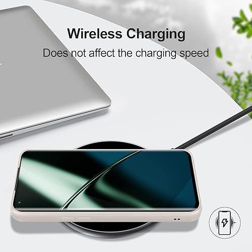 Miniatura 7 de Funda de silicona compatible con OnePlus 11, funda de cuerpo completo para teléfono con protección de cámara, a prueba de golpes con forro de