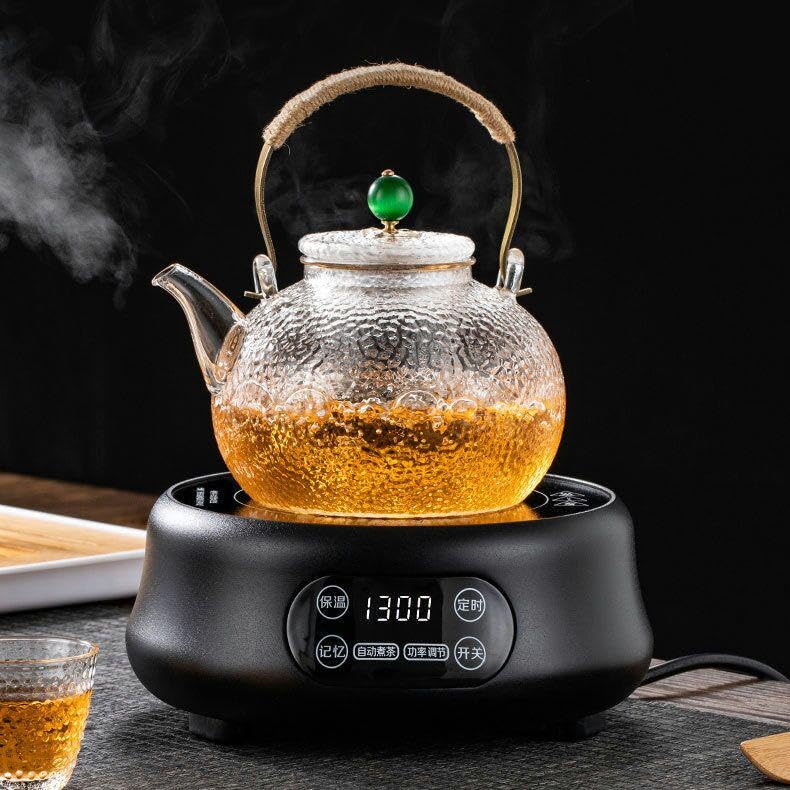 ティーポット やかん 耐熱ガラス 茶こし ガラス急須 ガラスケトル