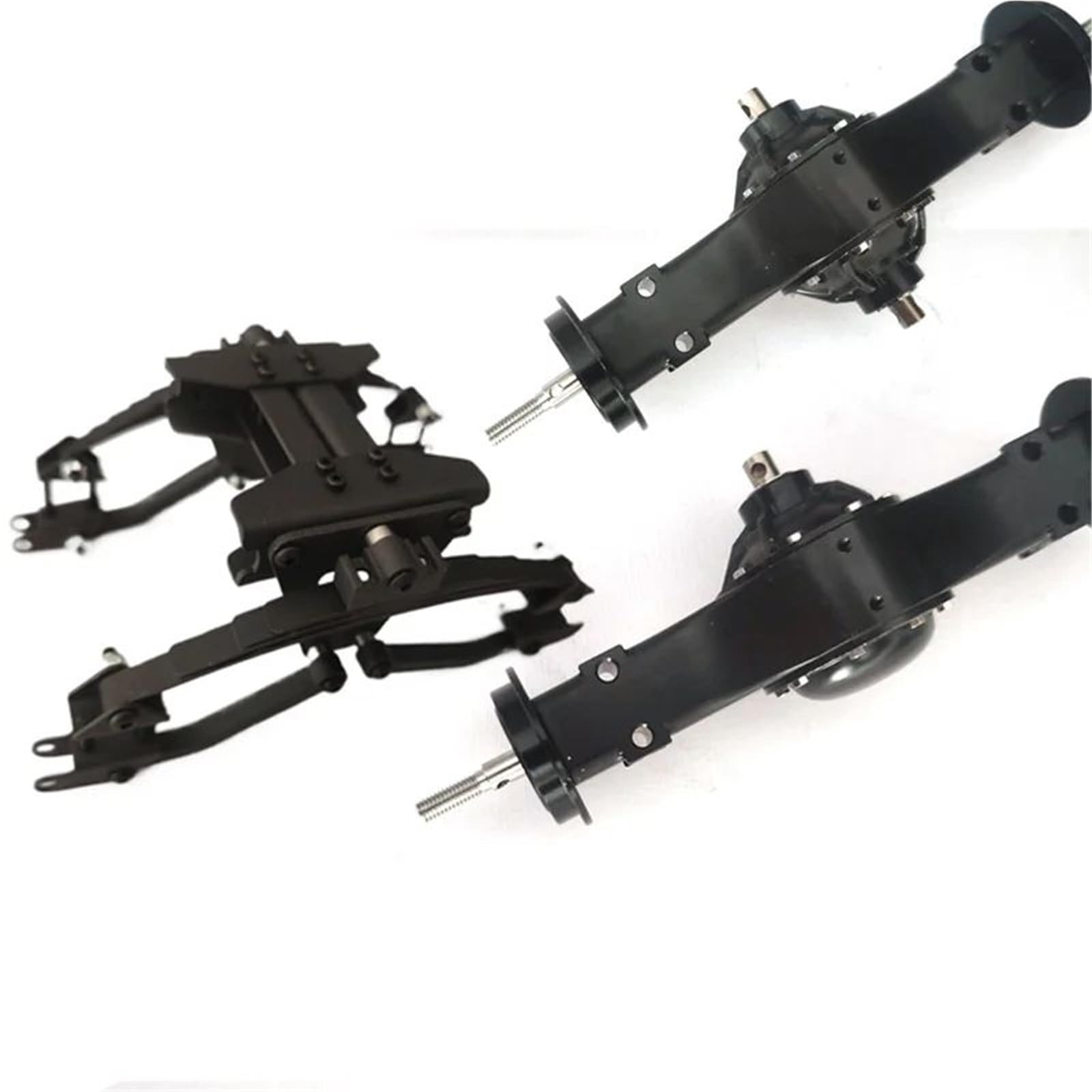 Kit Suspensión Eje Trasero Metal para Tamiya para Scania para Volvo 750 para ACTROS 3363 para Man 1/14 Repuestos Piezas Coche RC Piezas Mejora Modelos RC