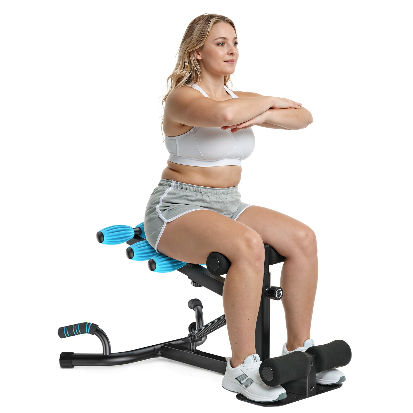 Amazon.com: MERACH Upgrade Deep Squat Machine for Overweight, Dual